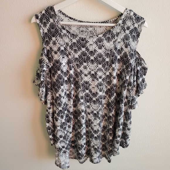 We The Free Cold Shoulder Print Top - Picture 3 of 7